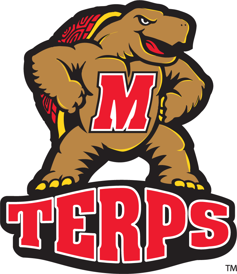 Maryland Terrapins 1996-2003 Secondary Logo diy DTF decal sticker